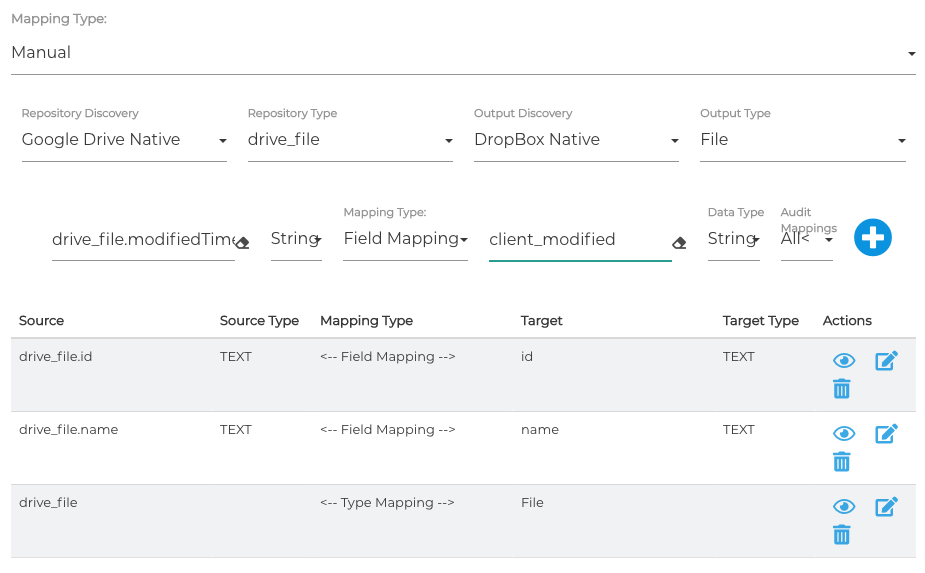 Add Mappings