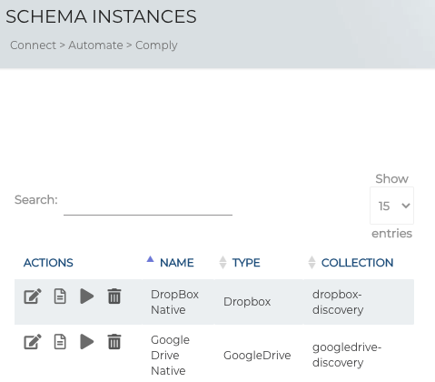 Schema Instances