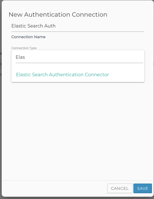 New Authentication Connection