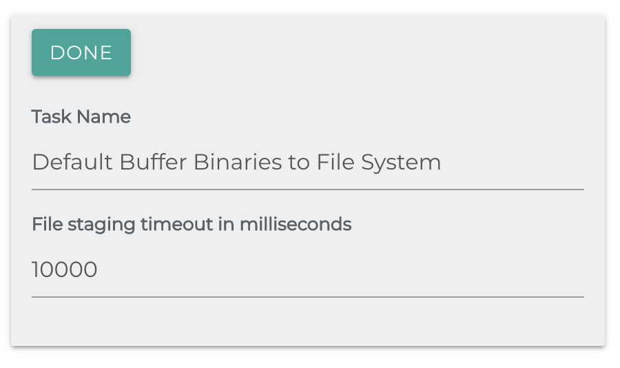 Create Buffer Binaries to File Task