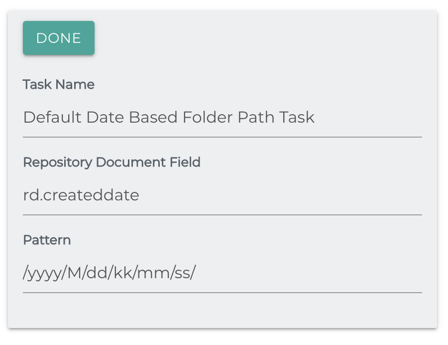 Create Date Based Folder Path Task