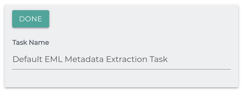 Create EML Metadata Extraction Task
