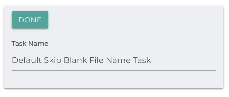 Create Skip Blank Filename Task