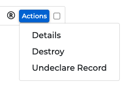 Undeclare Record