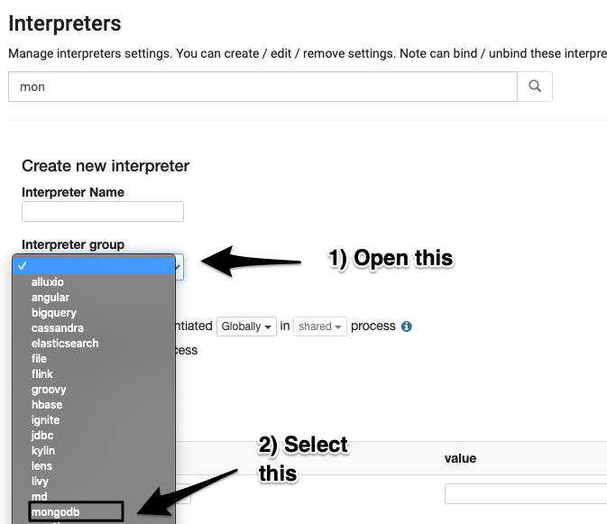 Create Interpreter