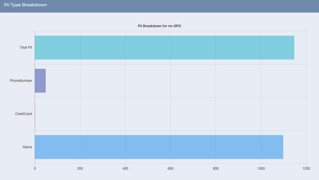 PII Analysis Report